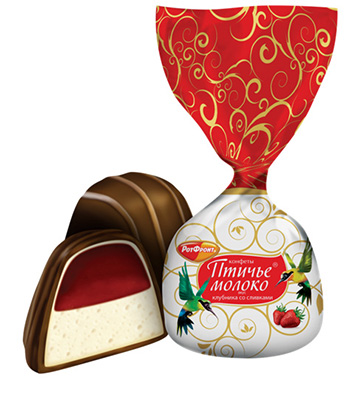 птичье молок клубника со сливками(ок)
