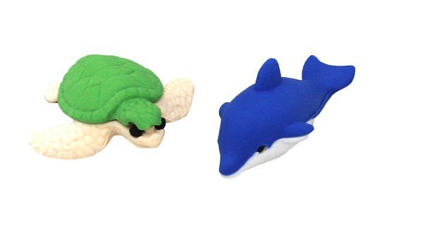 Купить детские наборы для творчества Набор ластиков в виде морских животных (в ассорт)