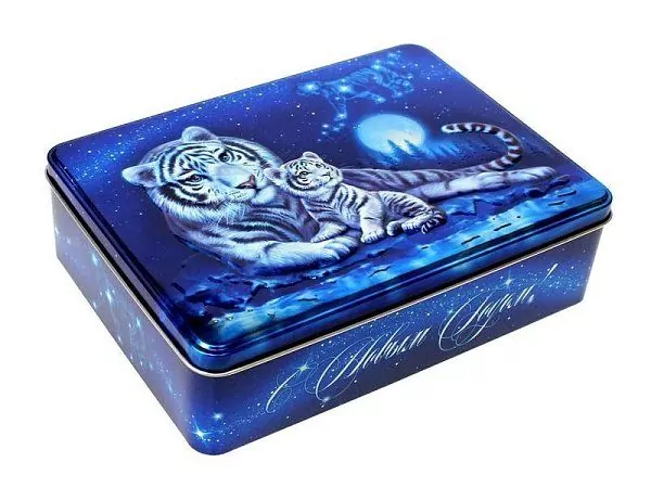 Подарки в жестяной упаковке Подарок «Созвездие Тигра»